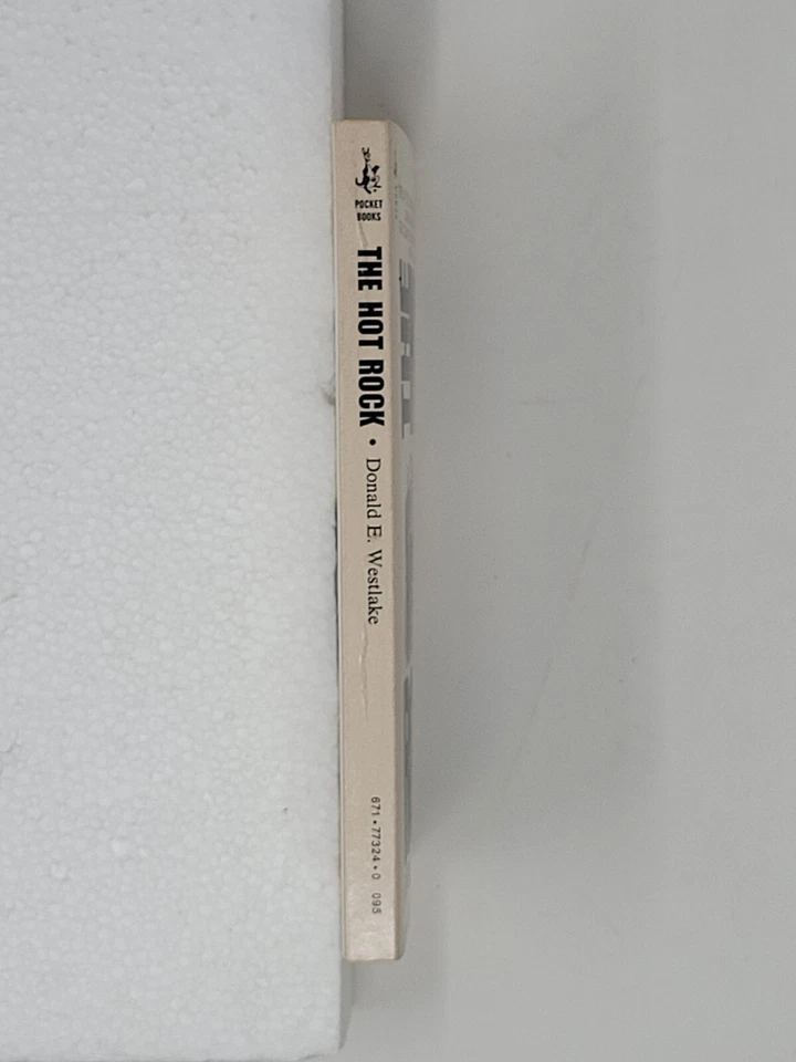 DONALD E. WESTLAKE SIGNED PAPERBACK - The Hot Rock, Dortmunder #1 Movie Tie-In Foto 4 de 4