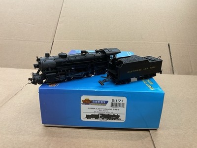 BROADWAY HO SCALE STEAM LOCOMOTIVE 2-8-2 USRA MIKADO BALTIMORE &OHIO DCC SOUND !
