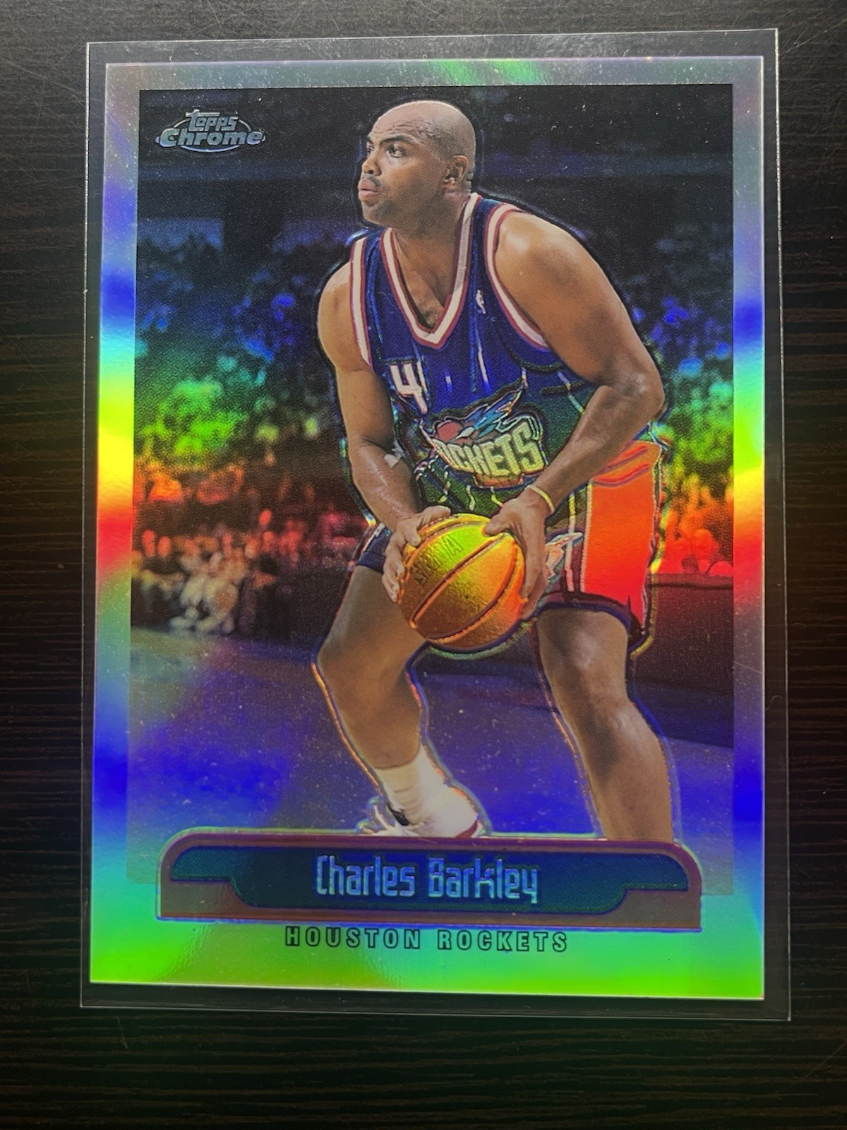 Charles Barkley 1999-00 Topps Chrome Refractor #146 Rockets 76ers MVP HOF