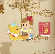 Disney Winnie the Pooh Christopher Robin Hundred Acre Wood Pin #12 ✅SHIP FAST