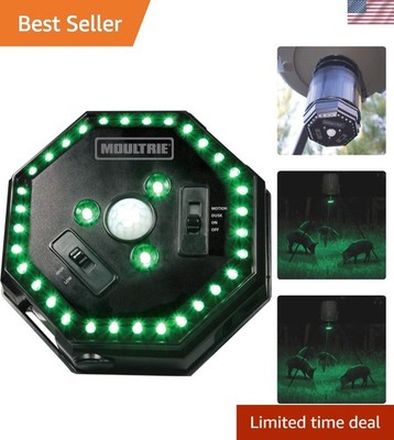 Illuminate Game at Night - 30 Ft Feeder Hog Light with 4-Way Activation Switch