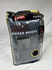 Wrangler Rustler Cotton Stretch Comfort Boxer Briefs 10 Pack Men's L Large 36 38