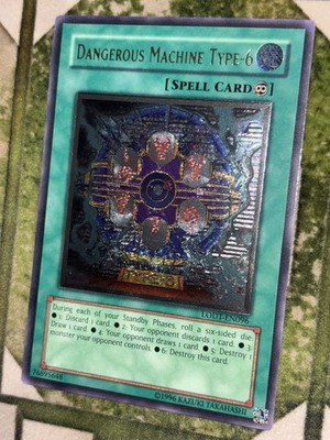 YuGiOh DANGEROUS MACHINE TYPE-6 Ultimate Rare LODT-EN096