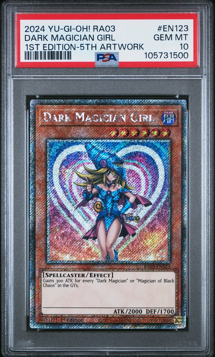 Dark Magician Girl Yu-Gi-Oh! TCG Professional Sports Authenticator