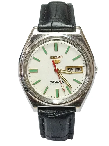 Vintage Seiko Automatic Date Day Dial Wrist Watch  SR250