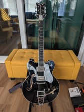G6636TSL Players Edition Silver Falcon Center Block Double-Cut