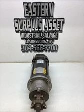 Pulsafeeder Isochem Mag Drive Pump GM2-ACK-KKF W/ .75 HP Motor 1/4”x1/4” SS