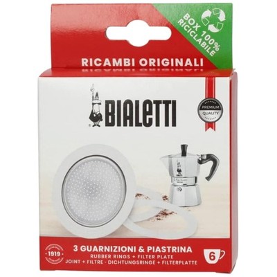 Replacement Gaskets for 6 Cup Moka Pots