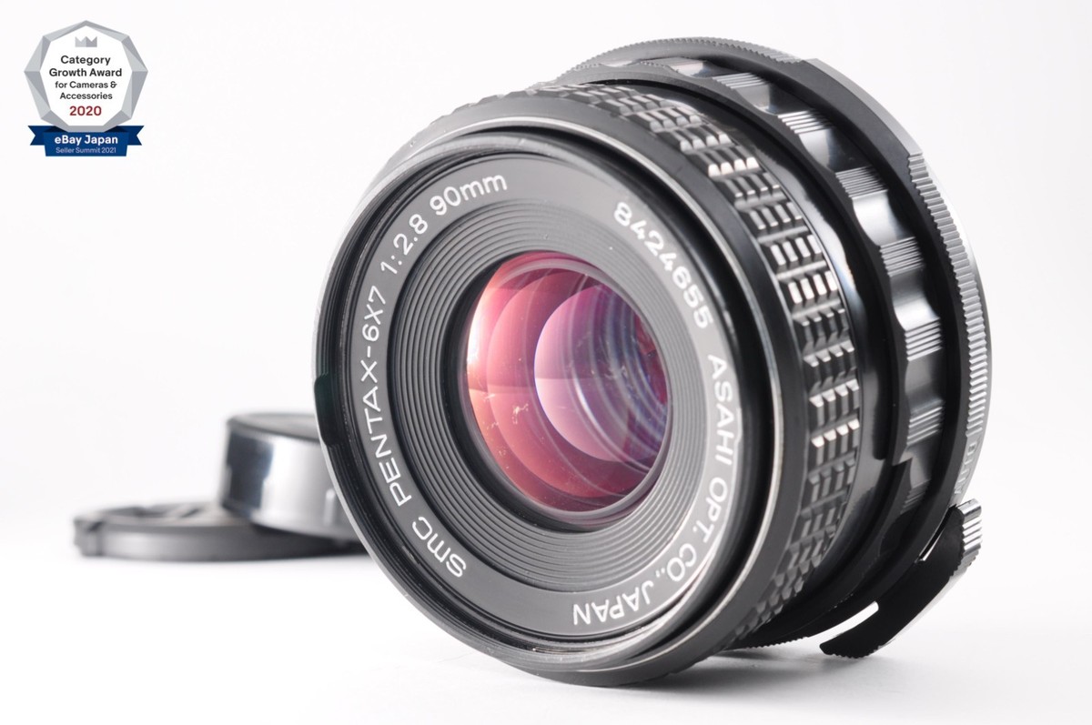 Exc+5* SMC Pentax 6x7 90mm f/2.8 Standard Lens + Cap For 6x7 67