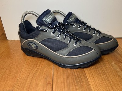Diadora Mountain Cycling Shoes Sneakers Womens 8 EU 39 Gray Navy SPD 2-Bolt