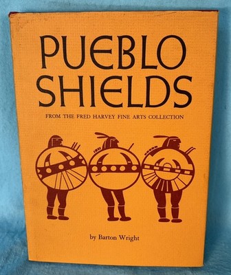 Pueblo Shields Hardbound Book in DJ by Wright, 1976, 96 pp., First Edition