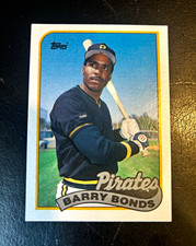 Topps 1987 Topps Rookie Barry Bonds #620 Pittsburgh Pirates Baseball Card. rookie card picture