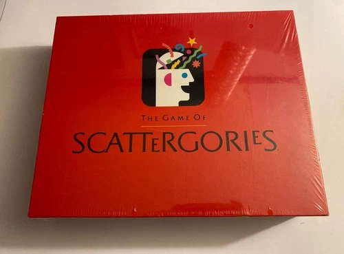 The Game of Scattergories Word Game 1988 Milton Bradley Sealed New Vintage