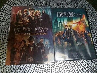 Harry Potter/Fantastic Beasts 10-Film Collection + Secrets Of Dumbledore DVD 