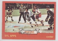 1973-74 O-Pee-Chee Light Back Syl Apps Jr Syl Apps #76 0a6