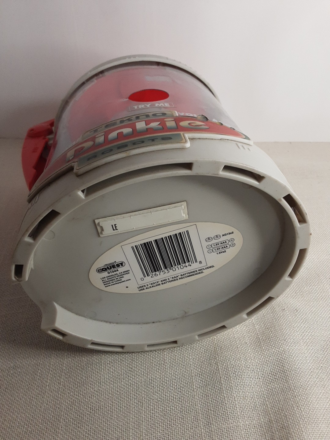 Robot Vintage Tekno Dinkie Jibo'kie Mom-Bot 2000's Untested In Canister