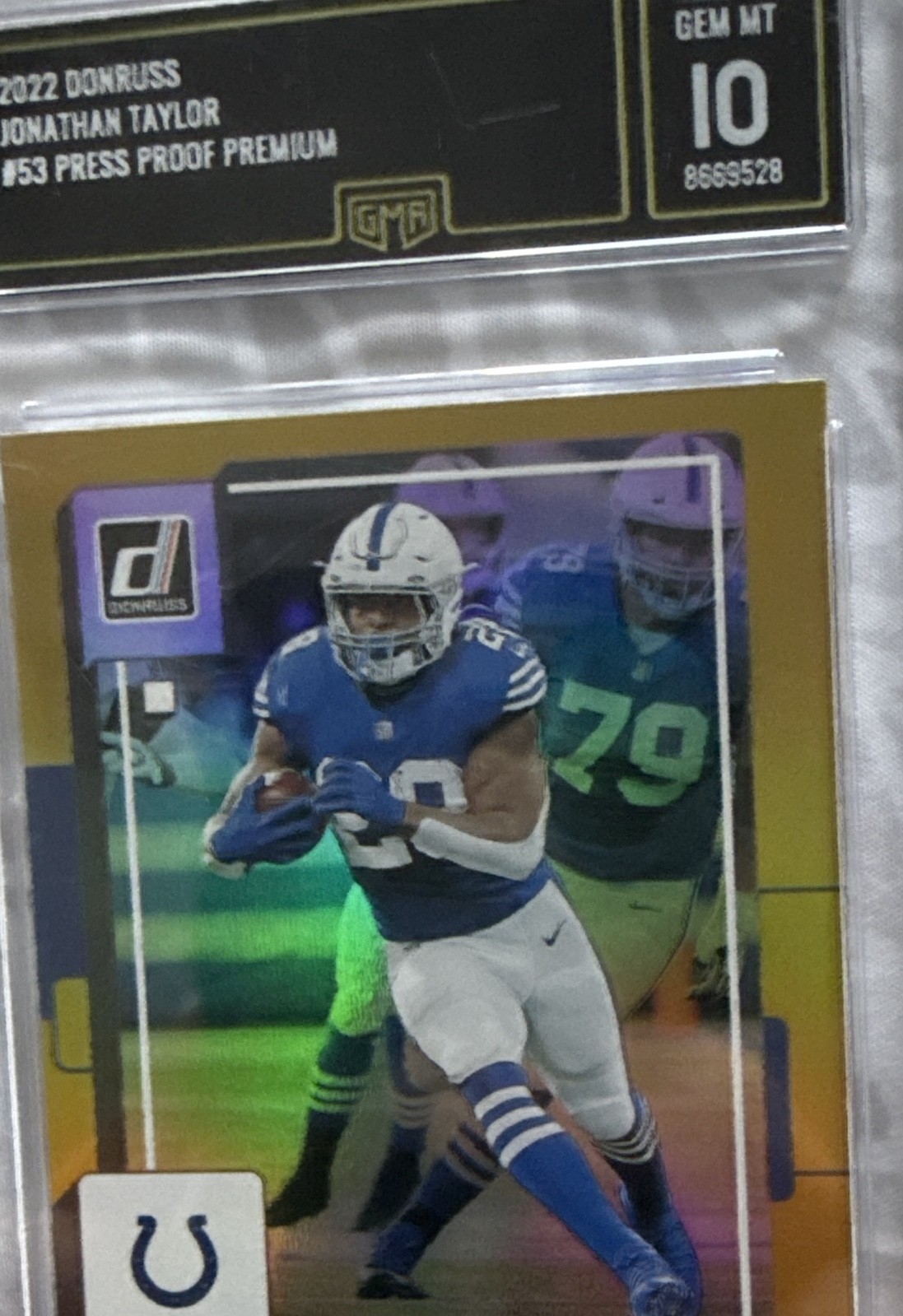 2022 Panini Donruss - Jonathan Taylor #53 Press Proof Premium