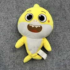 Pinkfong 12" Yellow Singing Dancing Tail Baby Shark Plush 2020-WORKS - Tested