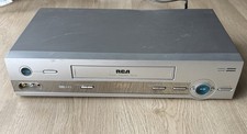 RCA VR712HF 4-Head Hi-Fi Stereo VHS VCR Video Cassette Recorder Silver Untested