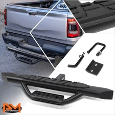 Universal 36.5"W X 3.75"Oval Trailer Towing Rear Hitch Step Bar Fits 2" Receiver