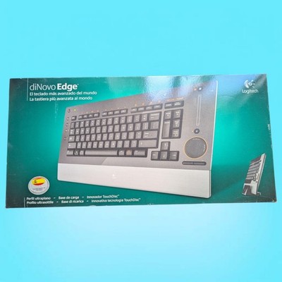 Logitech DiNovo Edge Wireless Bluetooth Keyboard Spanish Brand New In Open Box