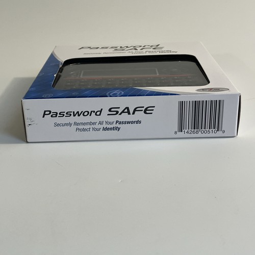 Password Safe Model 595 Backlit LCD Built-In Memory Storage RecZone Protect ID - Picture 2 of 6
