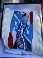 Authentic Versace sneaker chain reaction blue red Size 44 Basically New