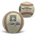 Pete Rose Autographed MLB Hall of Fame HOF Logo Signed Baseball JSA COA + Case B