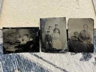 LOT x3 1860s - 1970s Civil War Indian Wars Tin Type Photographs Soldiers Family