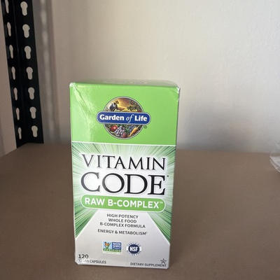 #ad #ad Garden of Life Vitamin Code Raw B Complex 120 Vegan Capsules $23.90