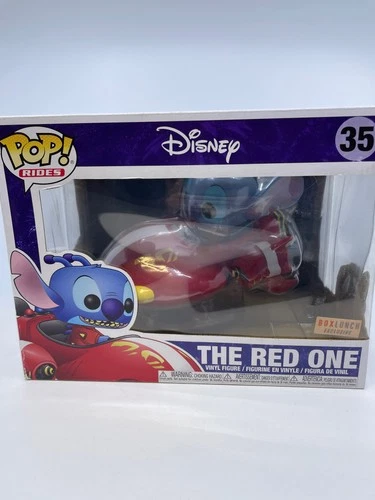 Funko POP! Disney Lilo & Stitch The Red One #35 BoxLunch Exclusive DAMAGED BOX