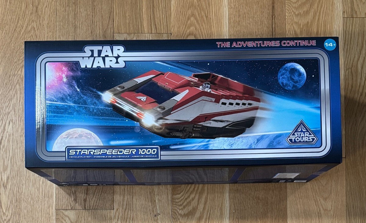ディズニー USA限定 STAR TOURS STARSPEEDER 1000 Disney Press Release - Star Tours StarSpeeder 1000 Vehicle