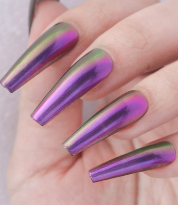 Chameleon Nail Polish Holographic Glitter Quick Dry Nail Polish Shimmer Iridesce