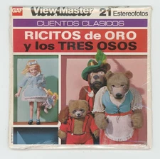 Ricitos de Oro y Los Tres Osos Spanish View-Master Packet B-317-S Sealed Mint
