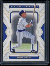 2025 Panini National Treasures Robin Yount Gold /10 Brewers