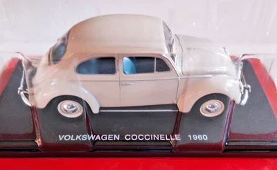 Volkswagen Coccinelle Auto Vintage Hachette Collections 1/24, neuve 🔔 - Photo 1/4