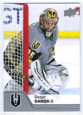 2020-21 Upper Deck AHL #78 Oscar Dansk (goalie)
