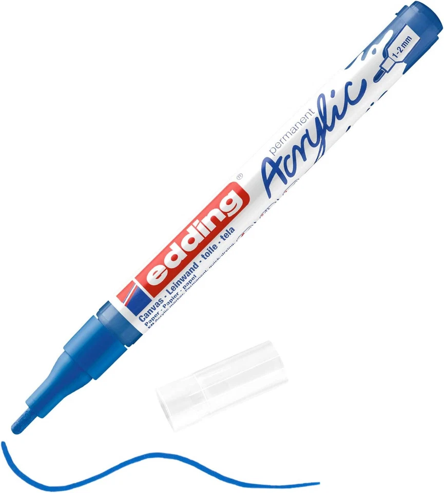 Edding Permanent Acrylic Paint Marker Pen 5300 Fine