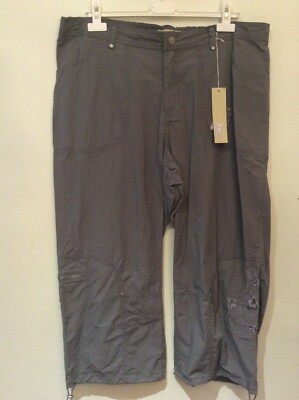 *Neu mit Etikett* Damen Deluca 3/4 Crop Hose, Gr. 40-41'' XL, Farbe Cement