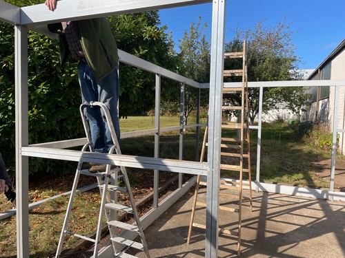 Wintergarten kostruktion aus Aluminium - Bild 3 von 5