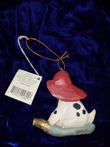 NEW EDDIE WALKER FIRE DOG HOLIDAY TREE ORNAMENT 3" MIDWEST CANNON FALLS - Picture 2 of 3