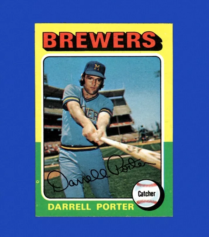 Darrell Porter trading card