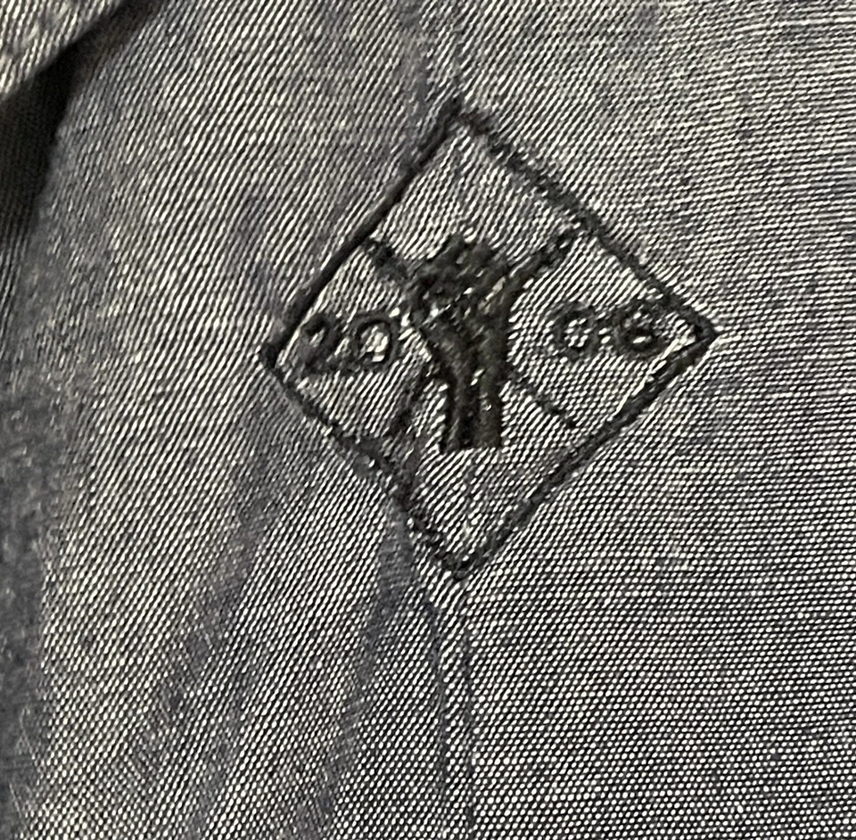 Ocean Current Men’s Blue Cotton SS Shirt Medium M - Image 4 of 4