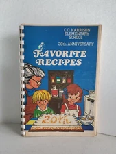 C.O. Harrison Elementary School 20th Ann. Favorite Recipes Cookbook Cincinnati 