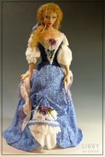  1 Mini Sewing Dollhouse 1:12 Doll Dressing M...