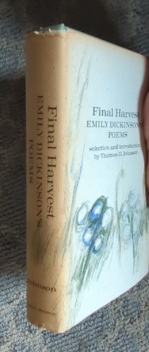 FINAL HARVEST EMILY DICKINSON'S POEMS Thomas H. Johnson HC DJ 1961 First Edition - Picture 10 of 10