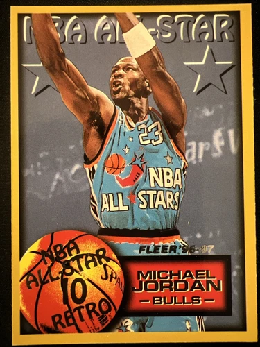 1996-97 Fleer - NBA All-Star Retro #282 Michael Jordan