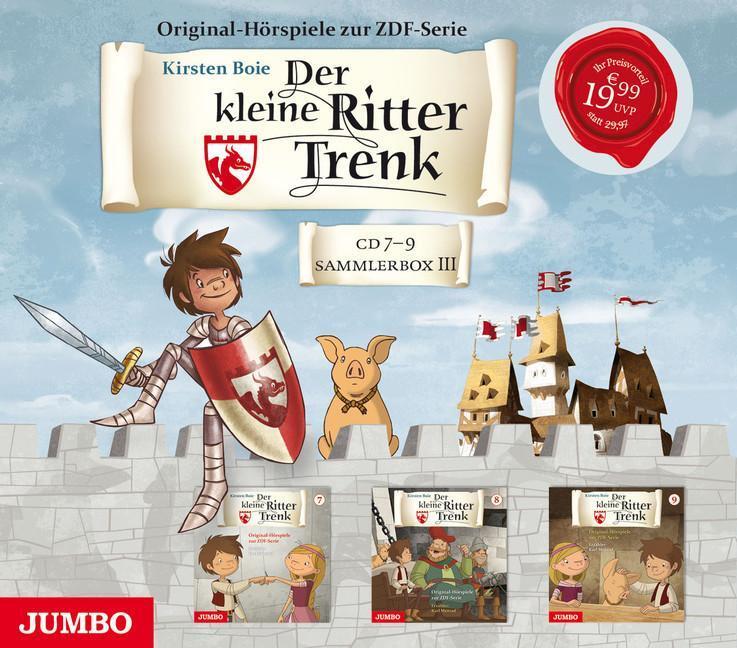 Der Kleine Ritter Trenk - Die Sammlerbox 3, Cd 7-9, Kirsten Boie