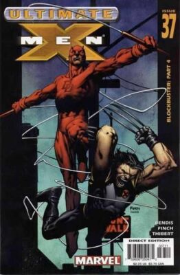 Ultimate X-Men (2001) #  37 (4.0-VG) Spider-Man, Daredevil, Tape on cover 2003