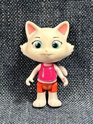 44 Cats The Buffycats MILADY Cat Action Figure Pink Shirt